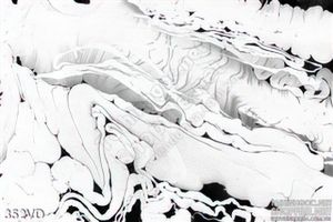 Vân đá, Marble trắng pha đen