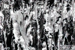Vân đá, Marble đen pha trắng