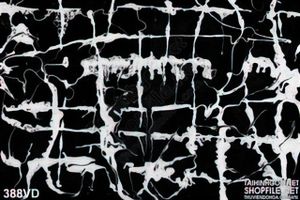 Vân đá, Marble nền đen vân trắng