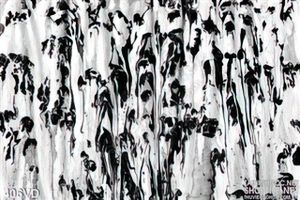 Vân đá, Marble đen nền trắng