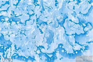 Vân đá, Marble vân trắng pha xanh dương