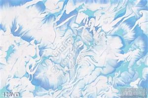 Vân đá, Marble trắng và xanh