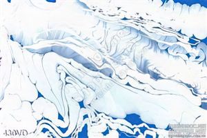 Vân đá, Marble vân xanh nền trắng