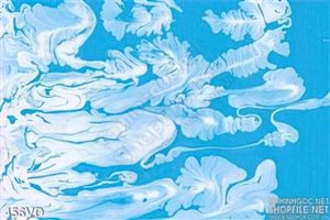 Vân đá, Marble vân trắng nền xanh
