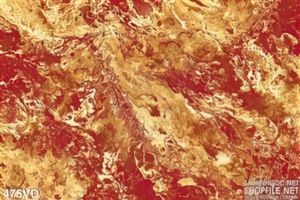 Vân đá, Marble cam đất pha vàng