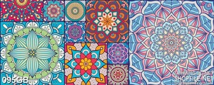 Tranh gạch in uv đa dạng về màu sắc
