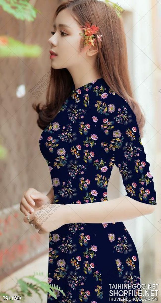 File tranh vải áo dài việt nam 291