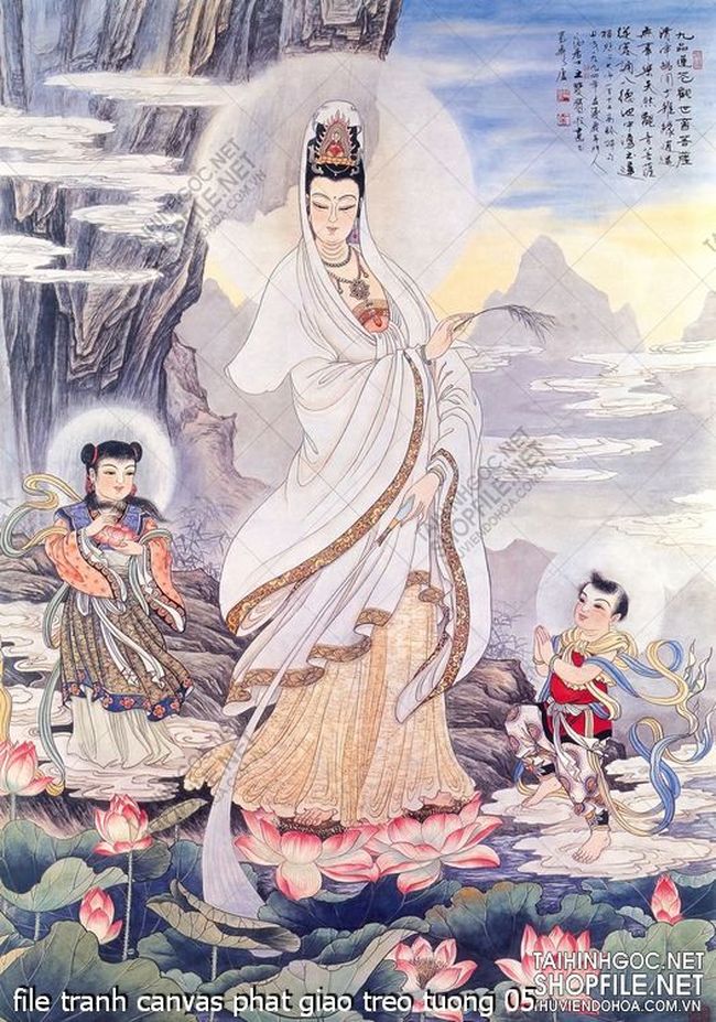 file tranh canvas phat giao treo tuong 05  