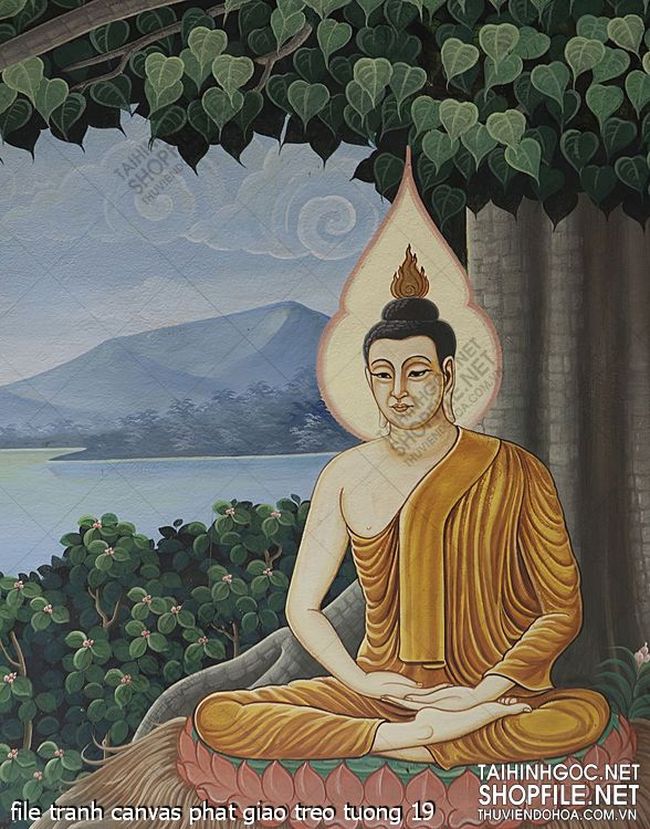 file tranh canvas phat giao treo tuong 19