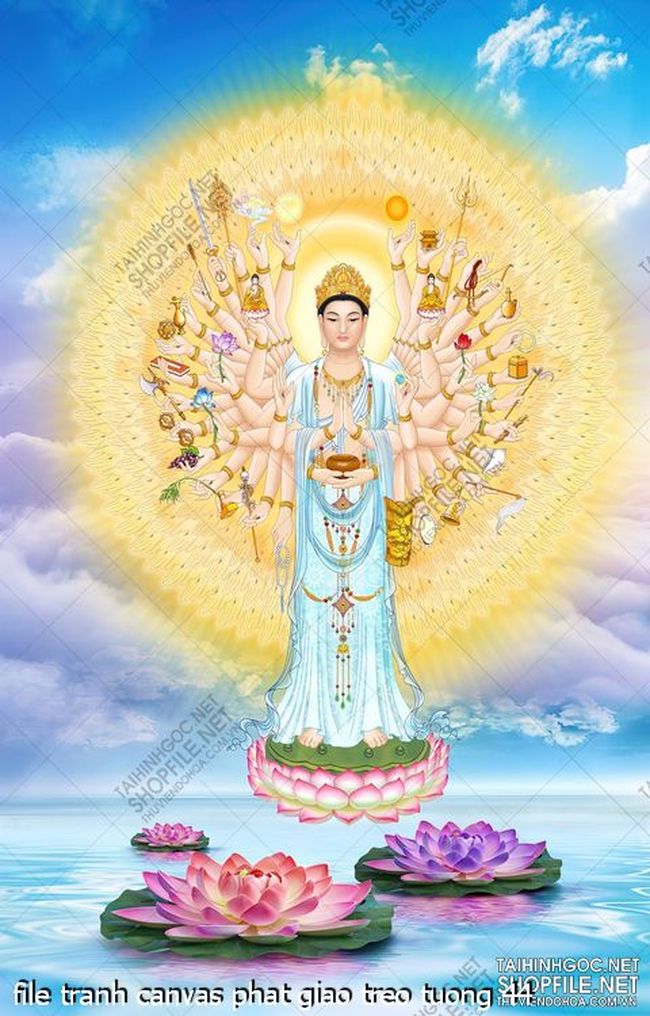 file tranh canvas phat giao treo tuong 44