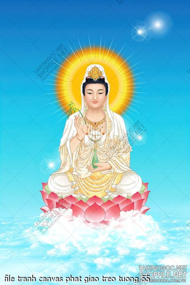 file tranh canvas phat giao treo tuong 55