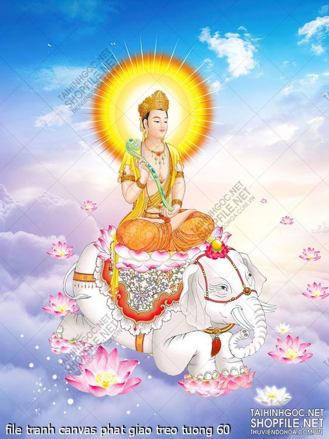 file tranh canvas phat giao treo tuong 60