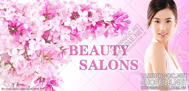 file tranh decor nghe thuat tranh spa