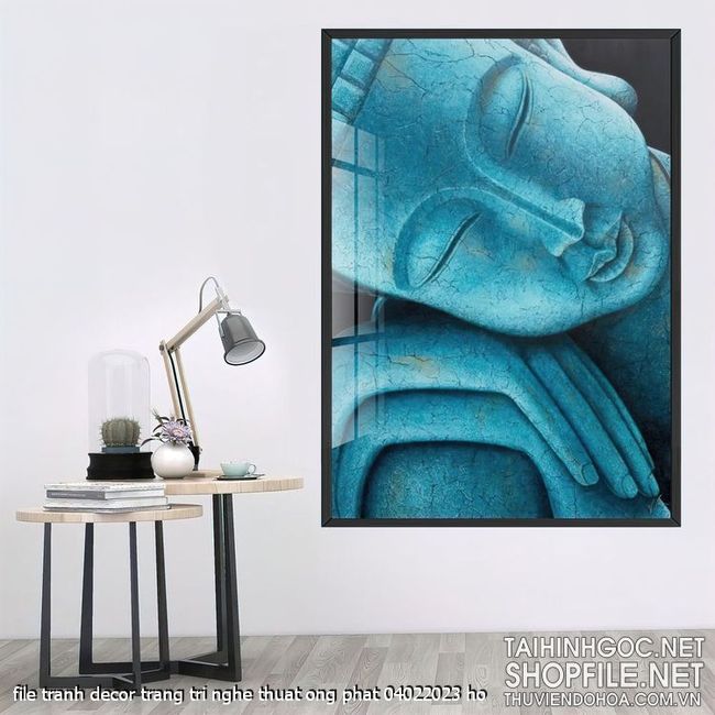 file tranh decor trang tri nghe thuat ong phat 04022023 ho