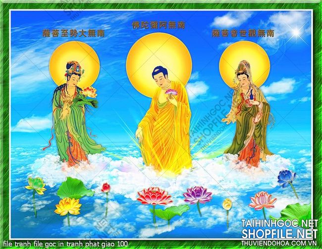 file tranh file goc in tranh phat giao 100