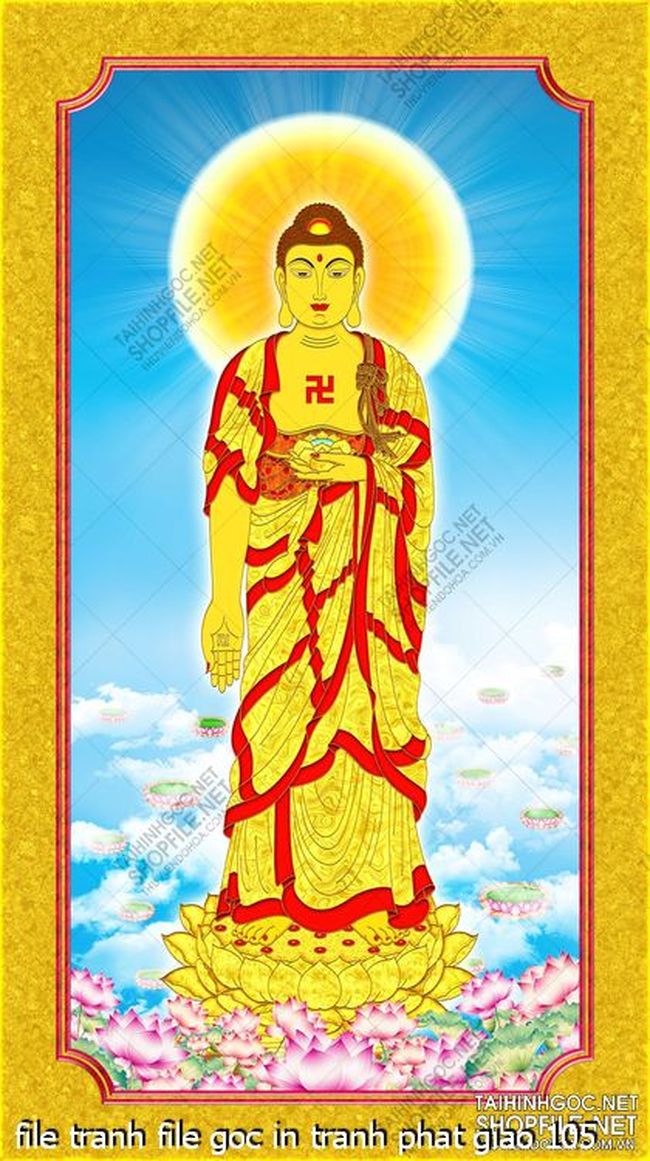 file tranh file goc in tranh phat giao 105