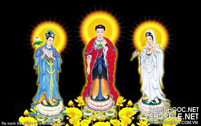 file tranh file goc in tranh phat giao 160