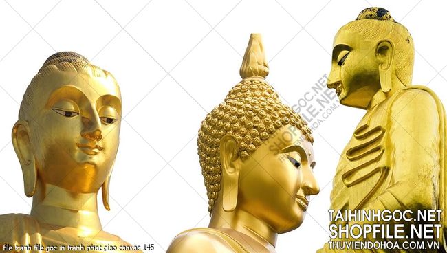 file tranh file goc in tranh phat giao canvas 145