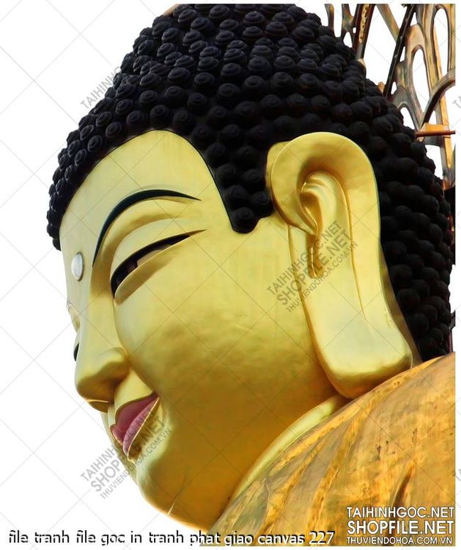 file tranh file goc in tranh phat giao canvas 227