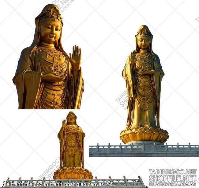 file tranh file goc in tranh phat giao canvas 248