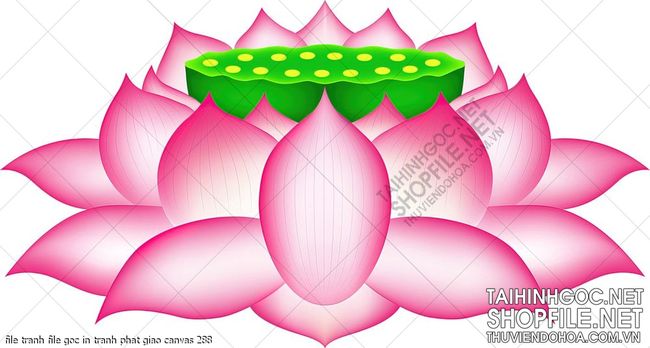 file tranh file goc in tranh phat giao canvas 288