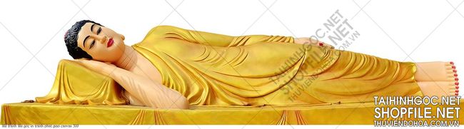file tranh file goc in tranh phat giao canvas 300