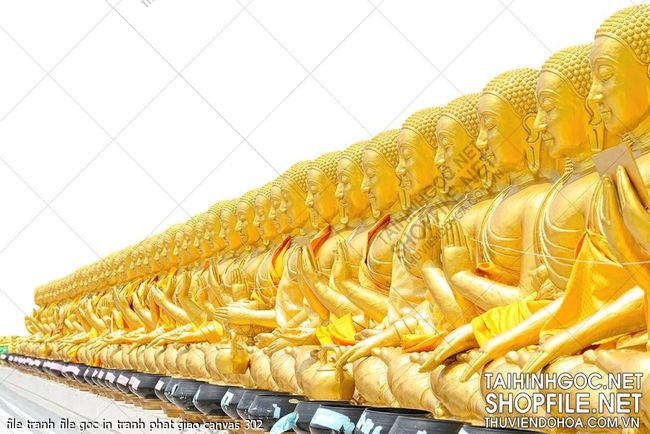 file tranh file goc in tranh phat giao canvas 302
