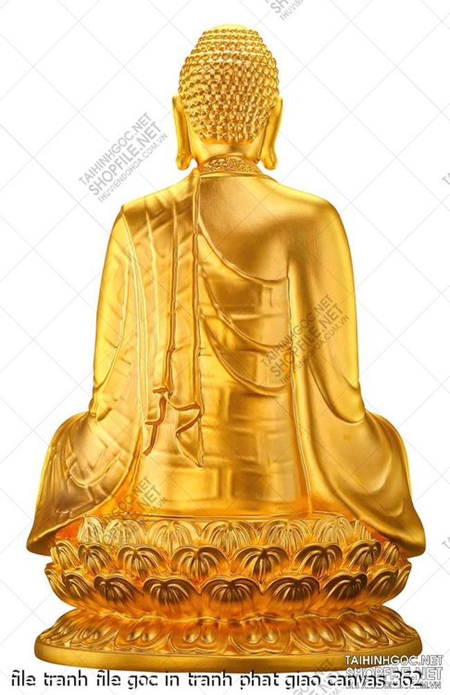 file tranh file goc in tranh phat giao canvas 362