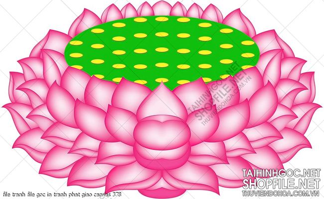 file tranh file goc in tranh phat giao canvas 378