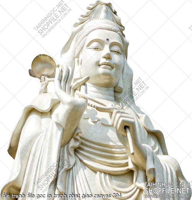 file tranh file goc in tranh phat giao canvas 394