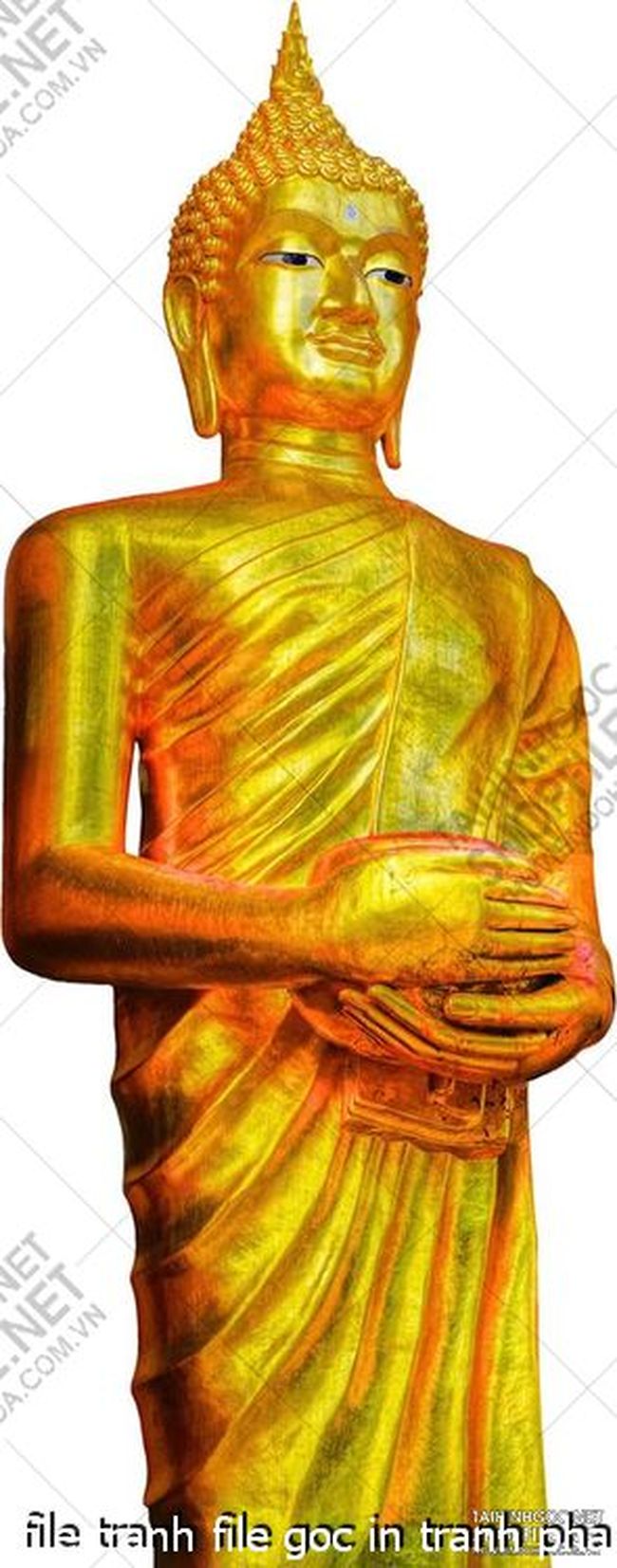 file tranh file goc in tranh phat giao canvas 493