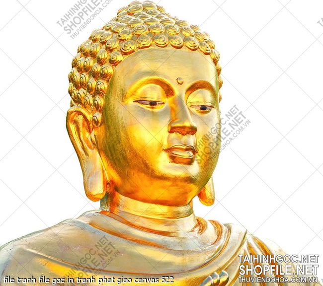 file tranh file goc in tranh phat giao canvas 522