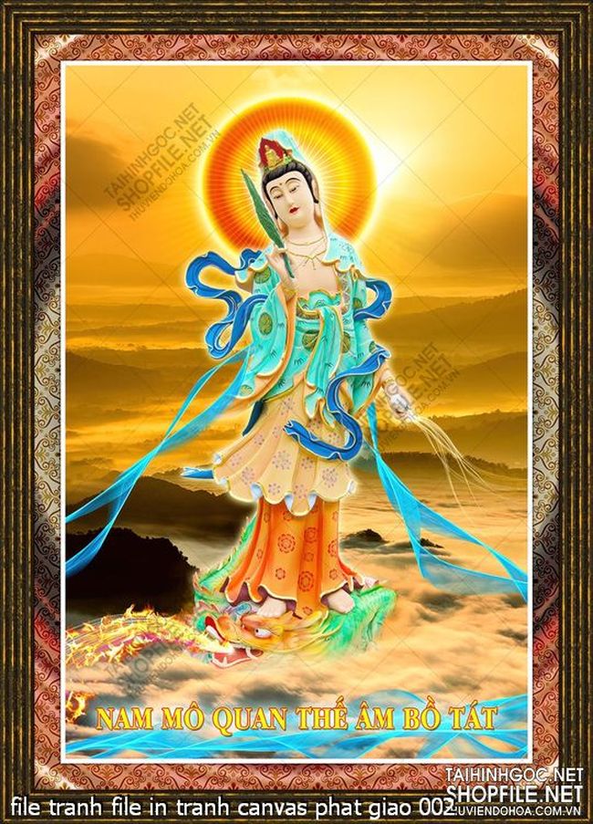 file tranh file in tranh canvas phat giao 002