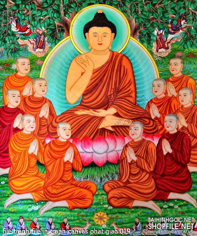 file tranh file in tranh canvas phat giao 019
