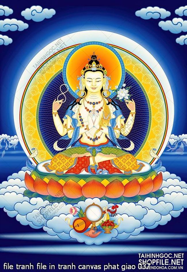 file tranh file in tranh canvas phat giao 037