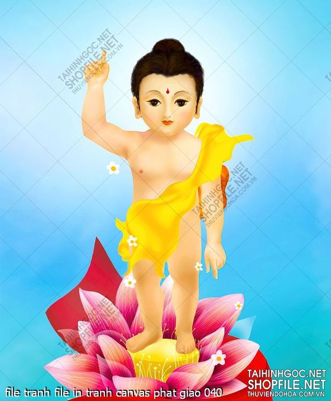 file tranh file in tranh canvas phat giao 040