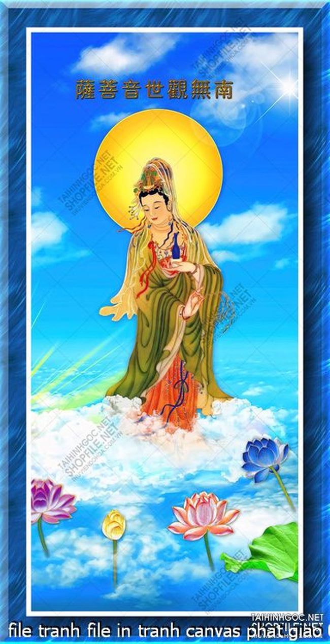 file tranh file in tranh canvas phat giao 043