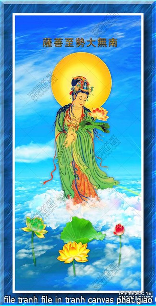 file tranh file in tranh canvas phat giao 045