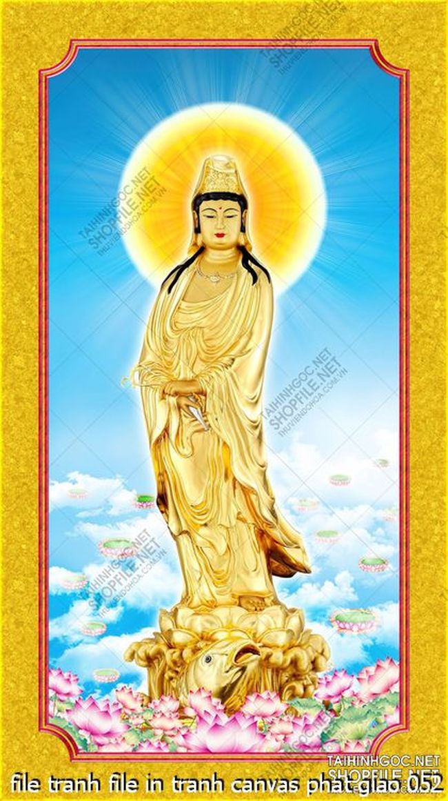 file tranh file in tranh canvas phat giao 052