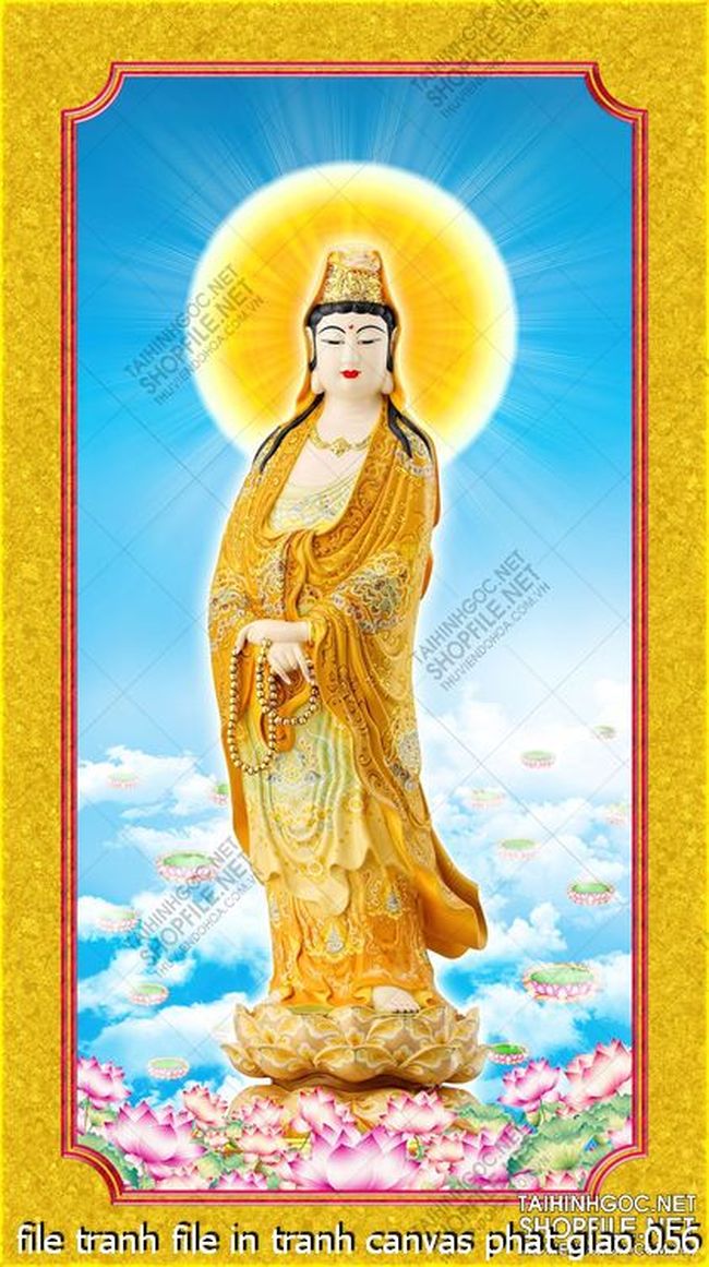 file tranh file in tranh canvas phat giao 056
