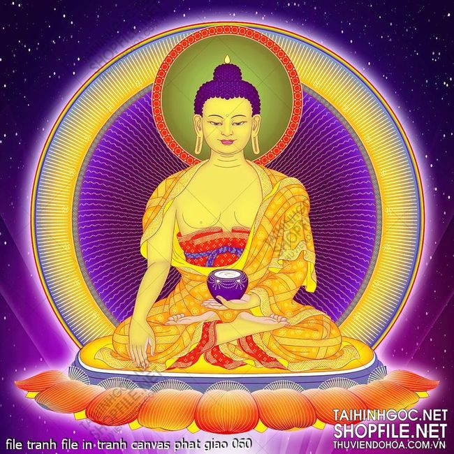 file tranh file in tranh canvas phat giao 060