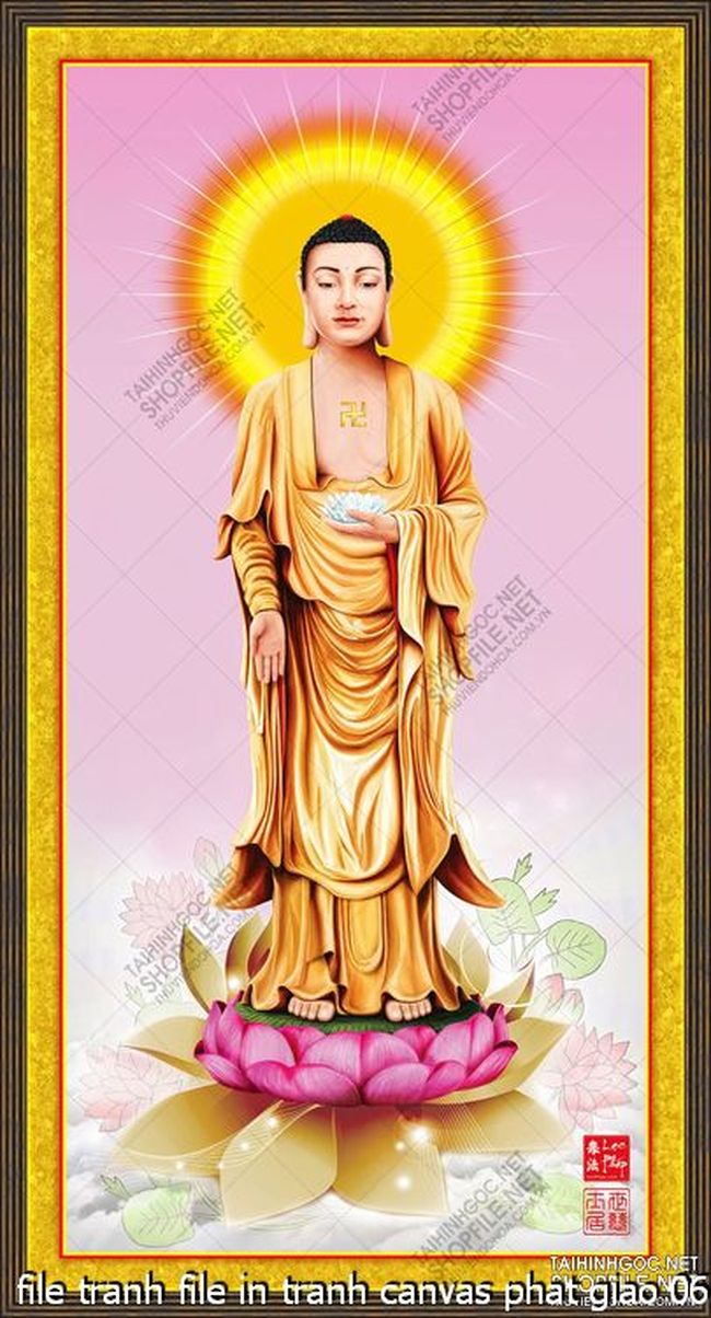 file tranh file in tranh canvas phat giao 065