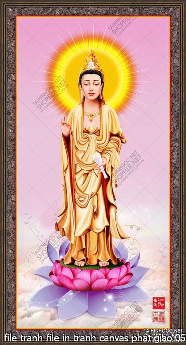 file tranh file in tranh canvas phat giao 067