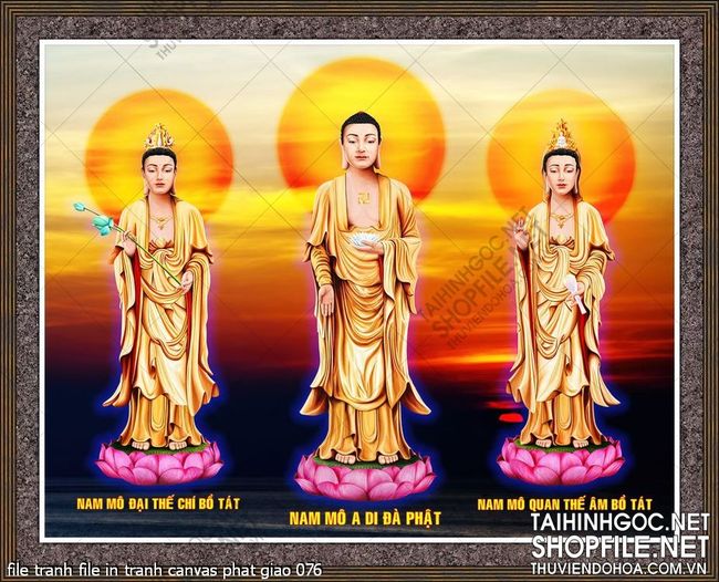 file tranh file in tranh canvas phat giao 076