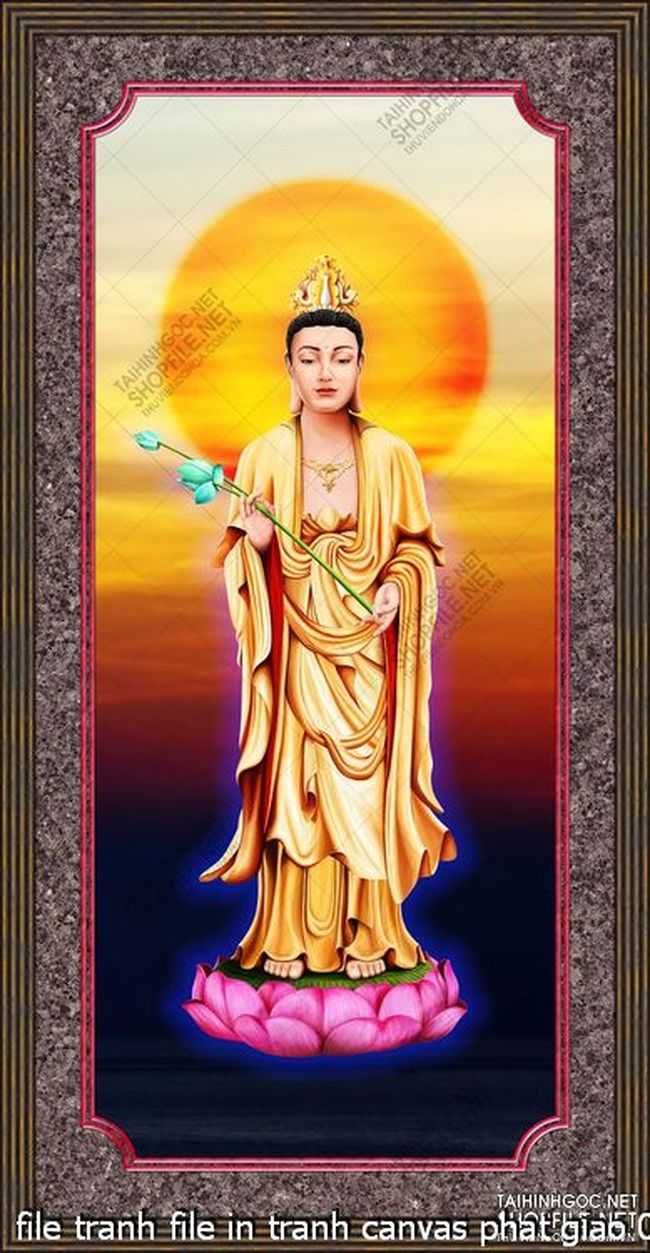 file tranh file in tranh canvas phat giao 079