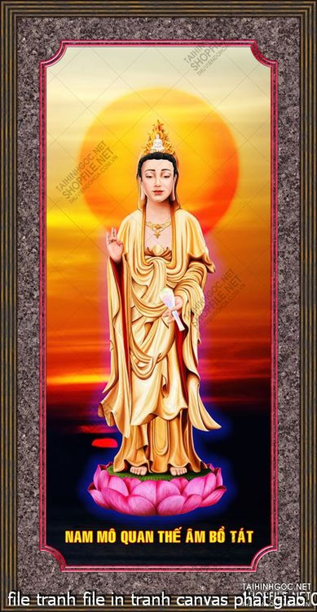 file tranh file in tranh canvas phat giao 080