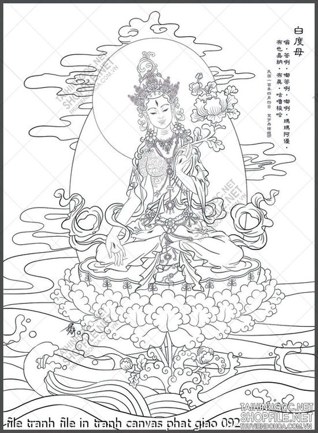 file tranh file in tranh canvas phat giao 092