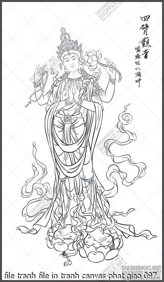 file tranh file in tranh canvas phat giao 097