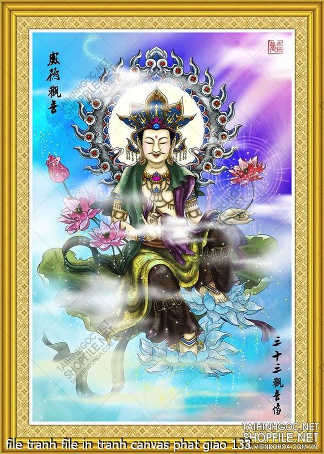 file tranh file in tranh canvas phat giao 133
