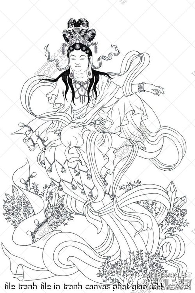 file tranh file in tranh canvas phat giao 134